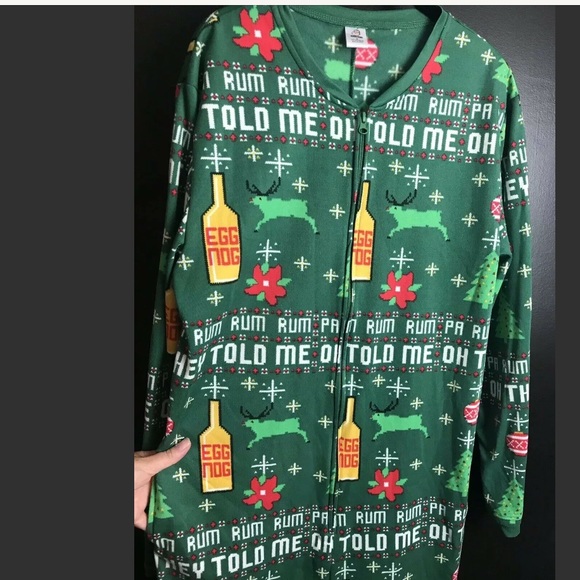 🎄DEC 25Th One Pice Pajama Jumper Outfit Christmas - Picture 2 of 7